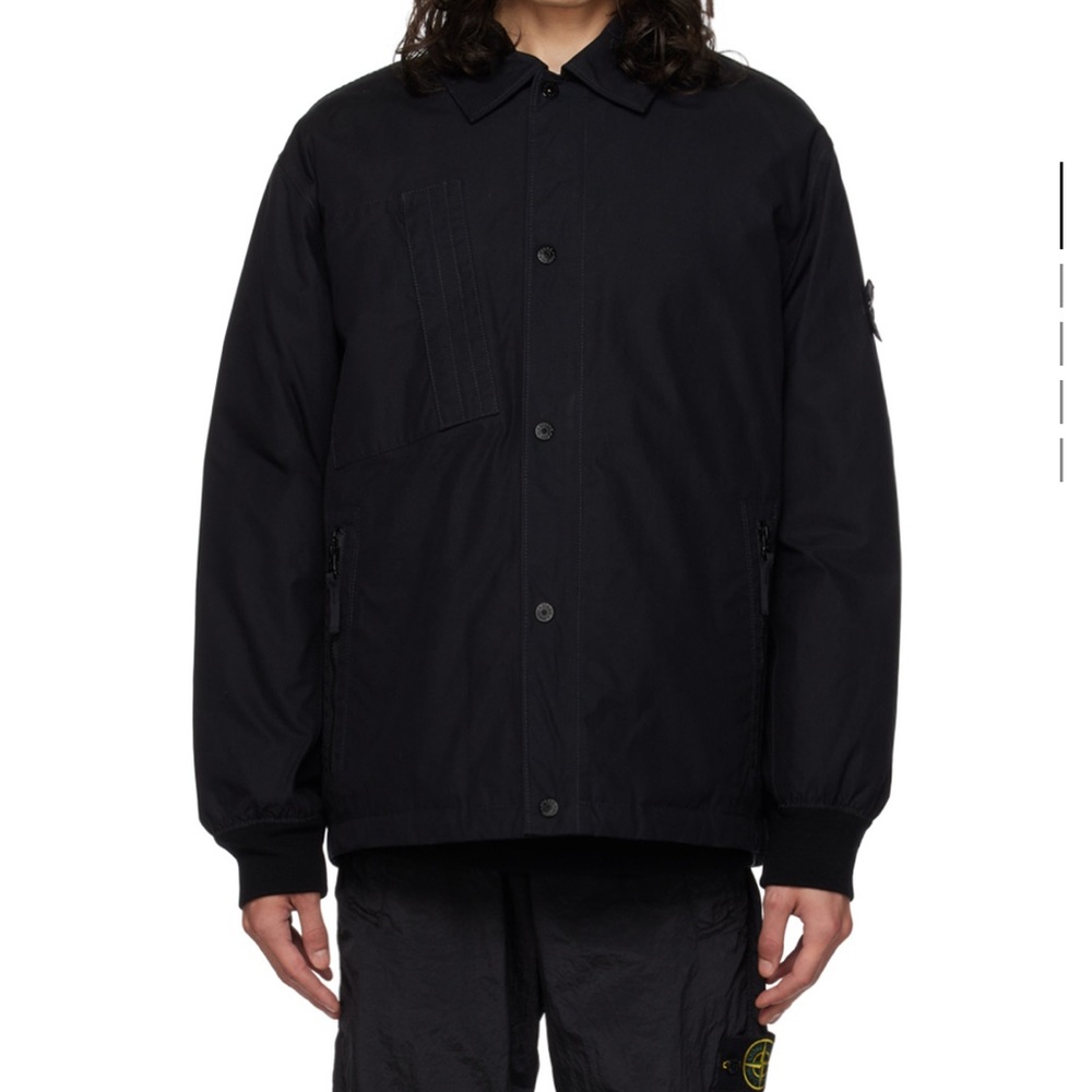 Stone Island Black Ghost Down Jacket XL